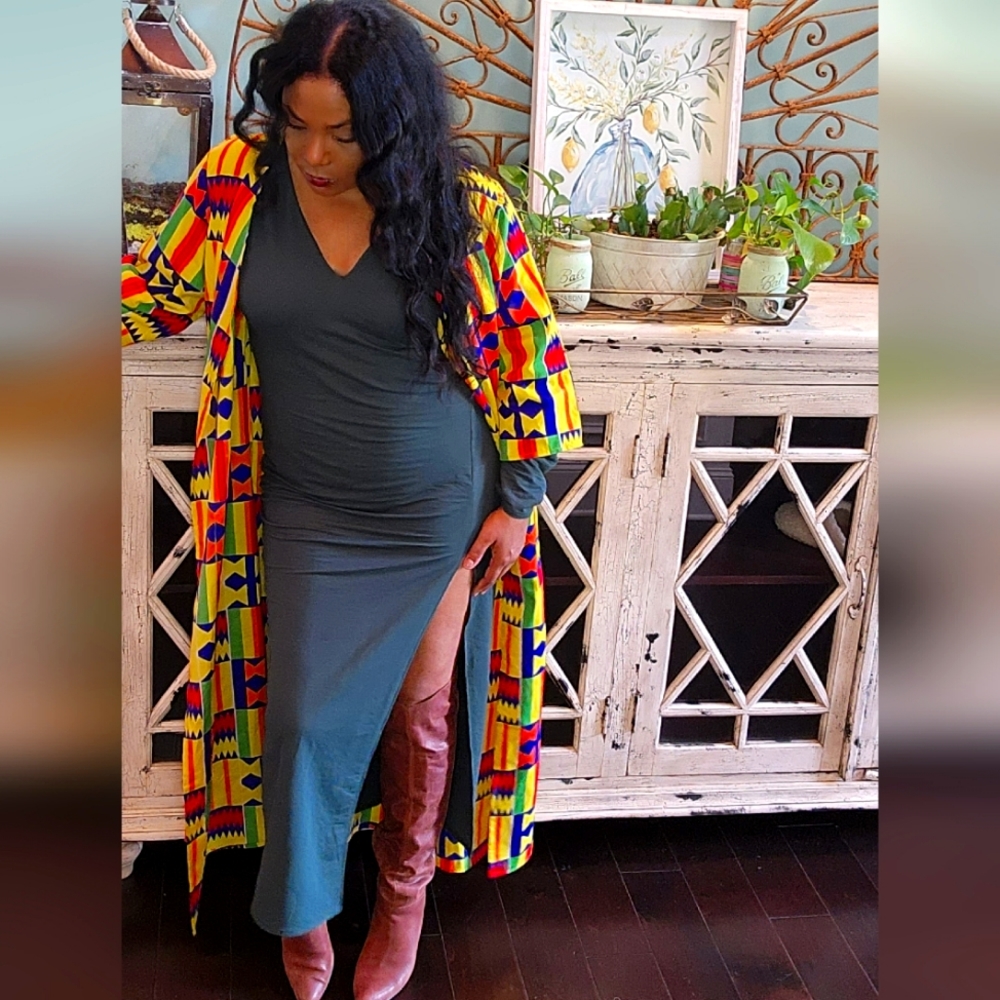 Multi-Colored Duster - image 1